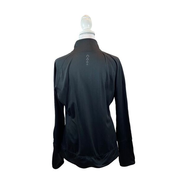Ladies Hind Black Lightweight Asymmetrical Zipper Jacket Size Large - Picture 6 of 12